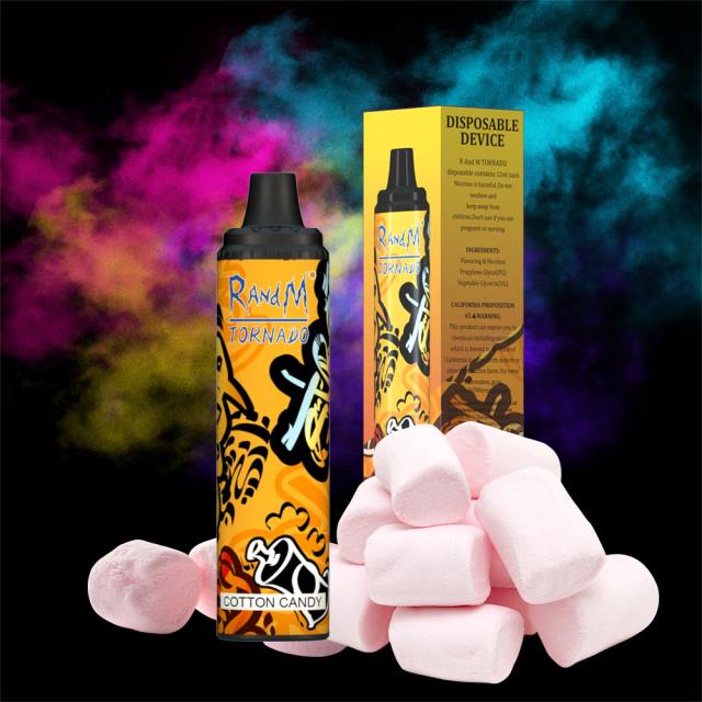 RandM Tornado جهاز 6000 جهاز التحكم في تدفق الهواء 1 قطعة شعر البنات BFTJ296 RandM Vape Sale