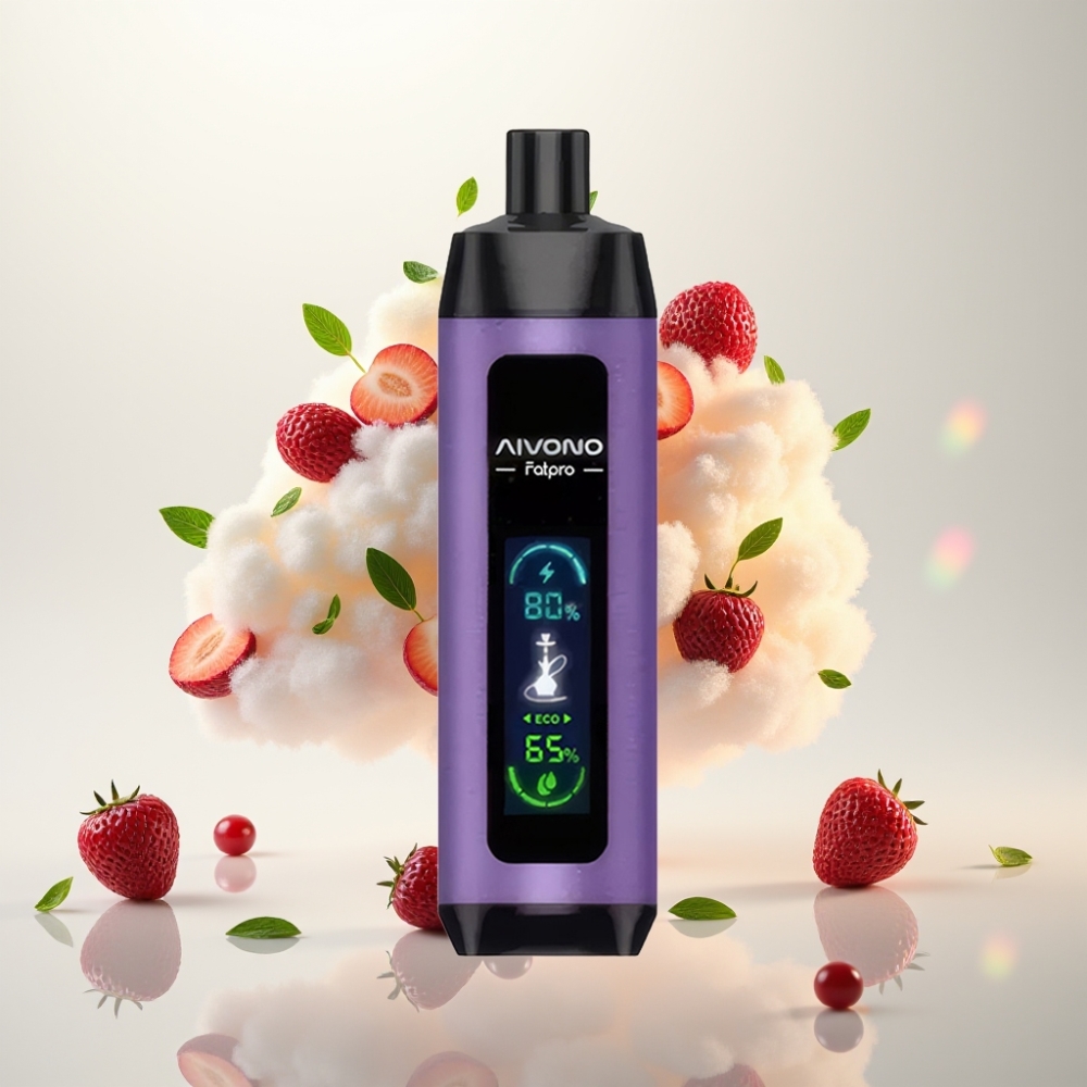 Aivono Aim Fatpro 22000 نَفَث، نِيكُوتِين 5%، نكهة عنب بالنعناع