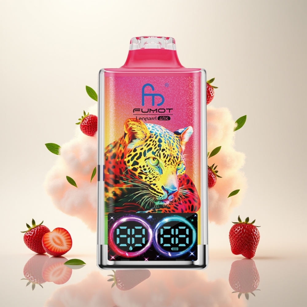فوموت ليوبارد Fumot Leopard 40000 نيكوتين 5% باتري 700mAh فراولة بطيخ