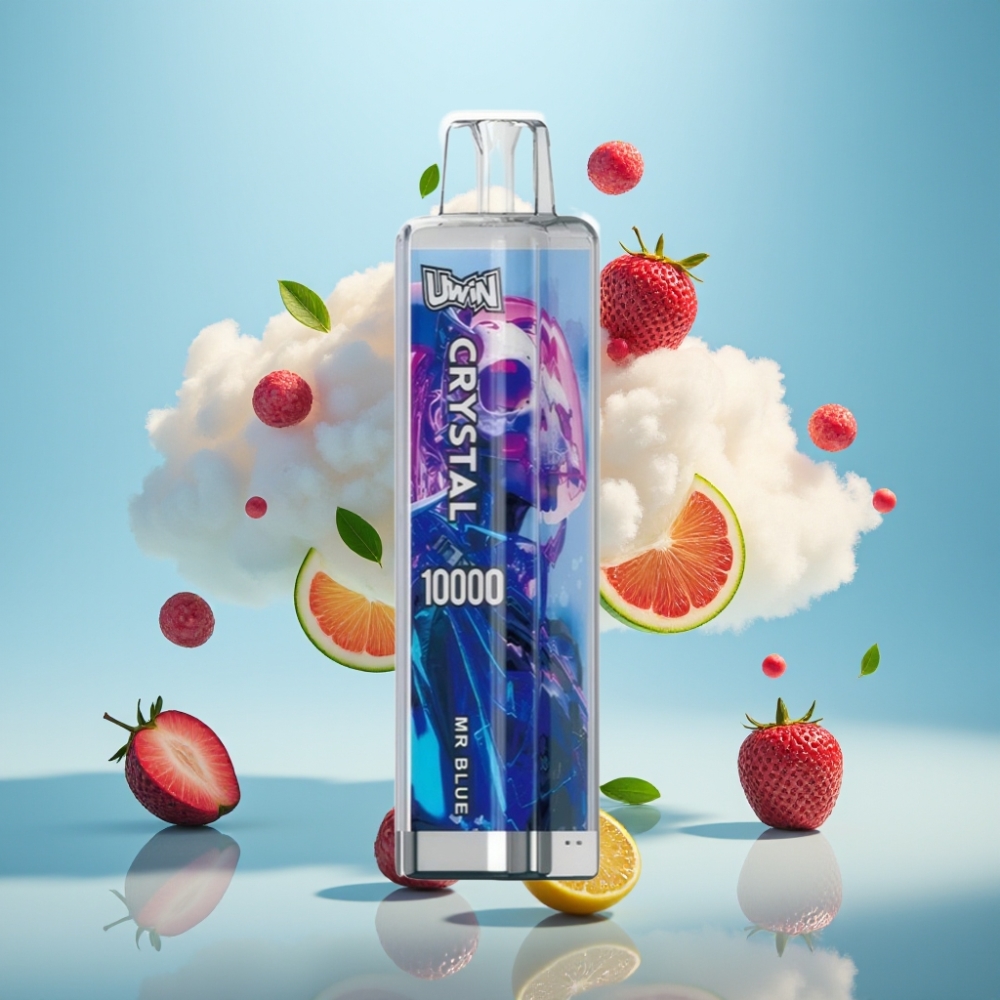 يووين كريستال UWIN Crystal 10000 نفخة - 18مل - أزرق