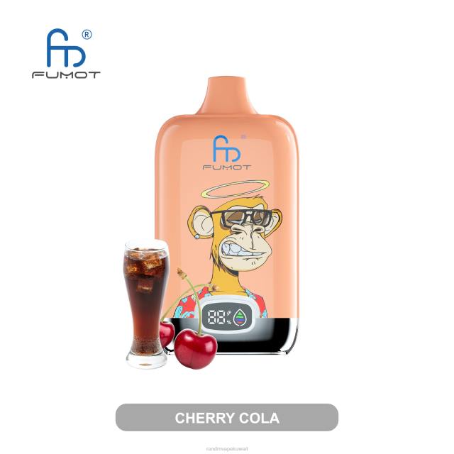 Fumot Original RandM Digital Box جهاز vape ببطارية 12000 وشاشة سائلة كولا الكرز BFTJ16 RandM Vape Sale