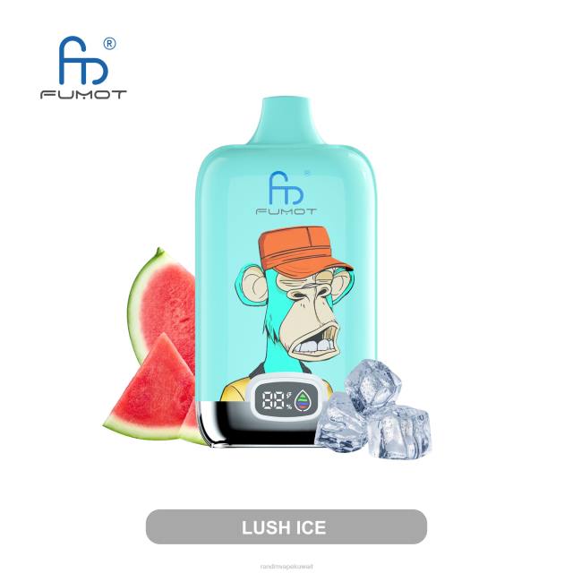 Fumot Original RandM Digital Box جهاز vape ببطارية 12000 وشاشة سائلة الجليد الخصب BFTJ7 RandM Vape Shop