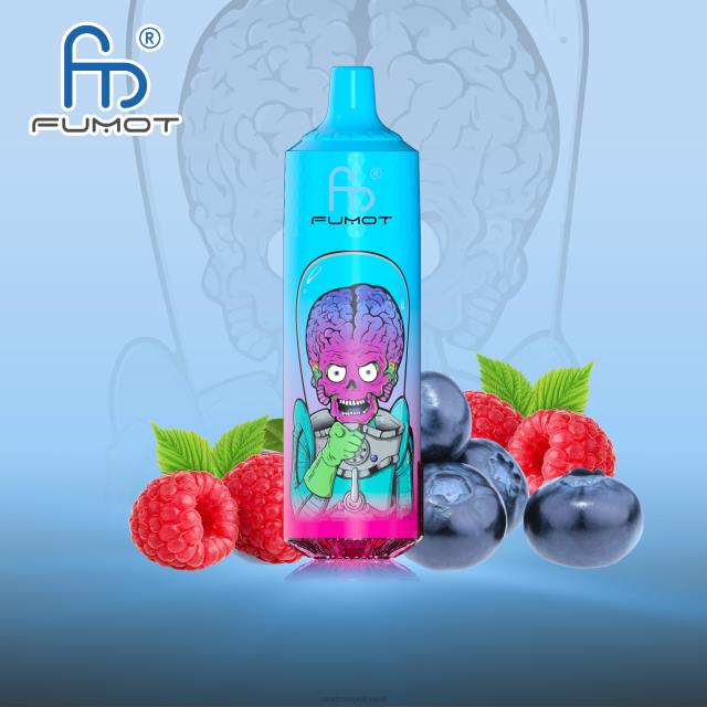 Fumot RandM Tornado جهاز 9000 برو فيب بالبطارية وشاشة العرض الاصدار 1 توت العليق BFTJ186 RandM Vape Sale