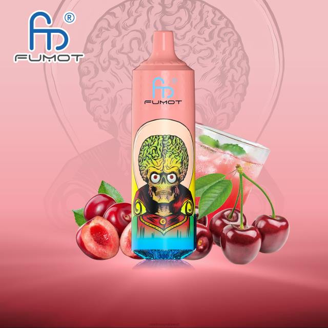 Fumot RandM Tornado جهاز 9000 برو فيب بالبطارية وشاشة العرض الاصدار 1 كولا الكرز BFTJ188 RandM Vape Online