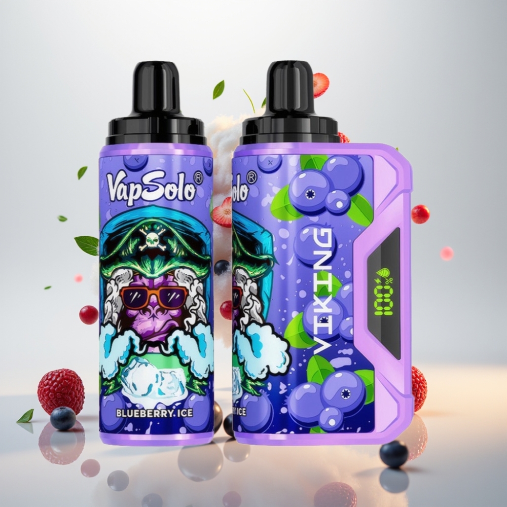 فابسولو فيكينج Vapsolo Viking 12000 نفخة - 22مل (عليقة) - نوع سي - بلوبيري