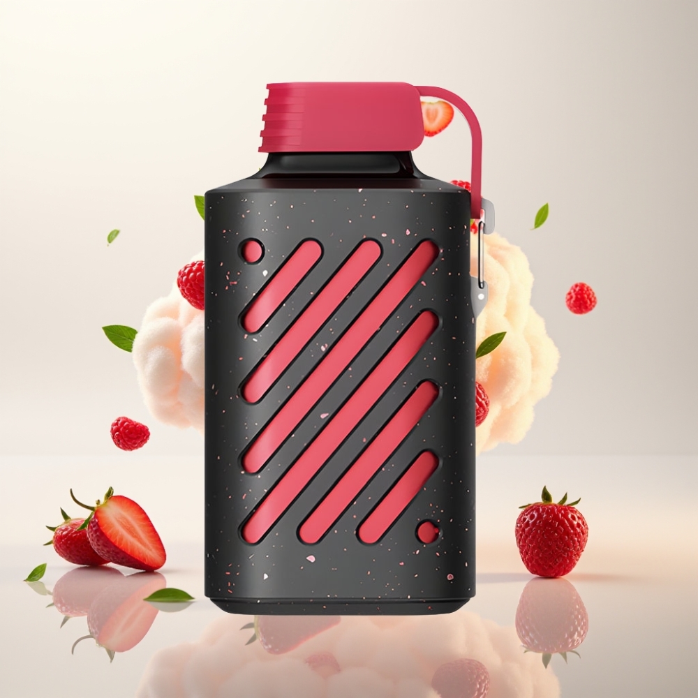 فوازول جير Vozol Gear 10000 فاب - فراولة توت - Vozol Gear 10000 نفخة، 20 مل سعة، 50 مج/مل نيكوتين