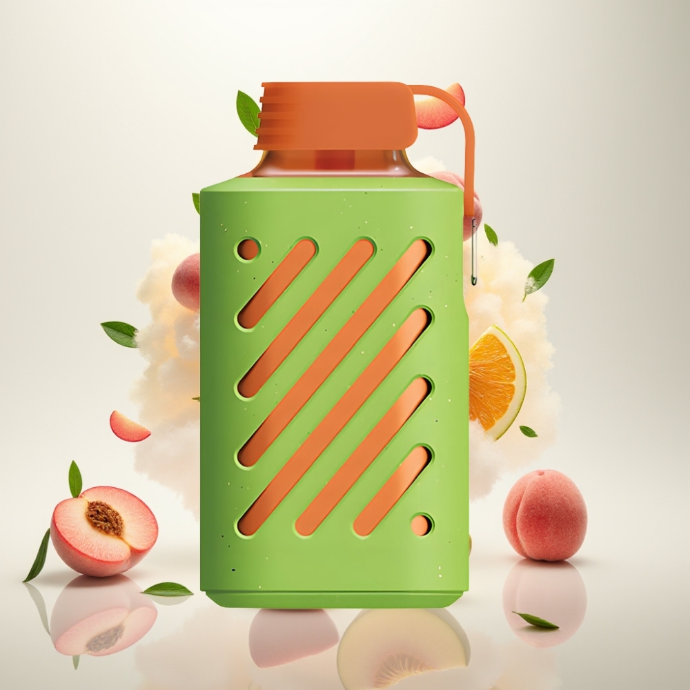 فوزول جير Vozol Gear 10000 فايب خوخ مانجو بطيخ - Vozol Gear 10000 نفخة، 30 نكهة، سعة 20 مل