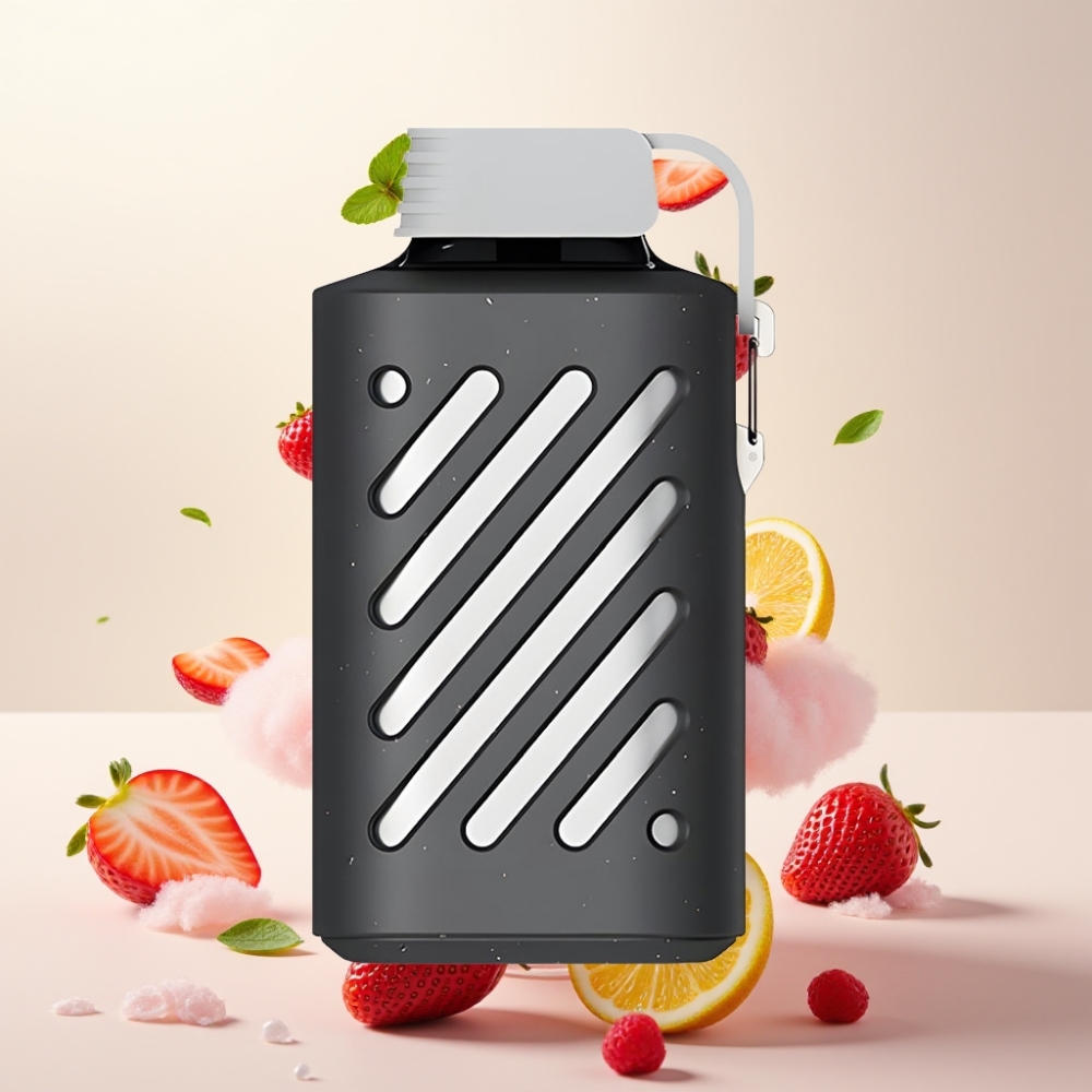 فوزول جير Vozol Gear 10000 فلافة عصير فراولة، Vozol Gear 10000 نفخة، 30 نكهة، سعة 20 مل