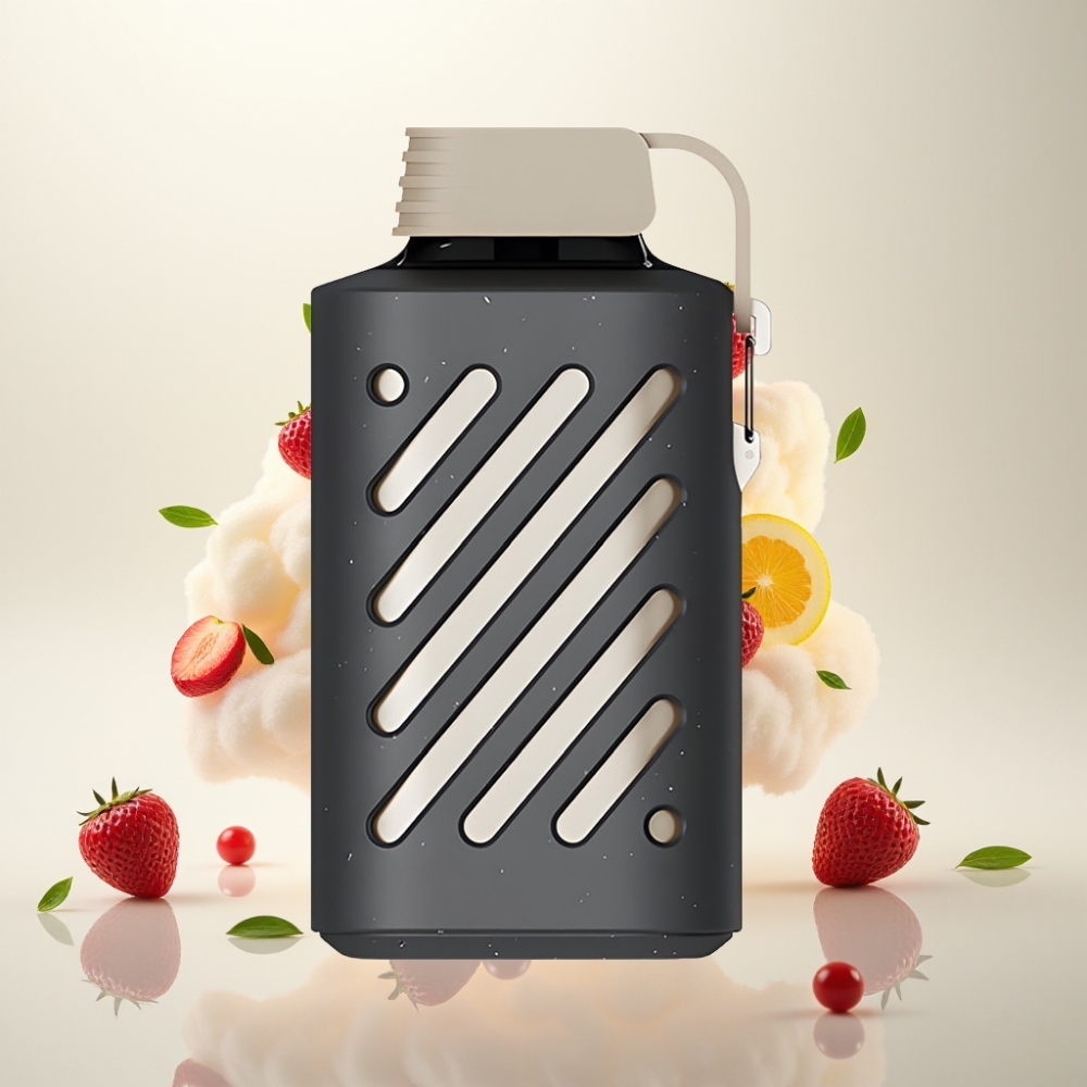 فوزول جير Vozol Gear 10000 فايب (تبغ كريمة) - Vozol Gear 10000 نفخة، 30 نكهة، سعة 20 مل