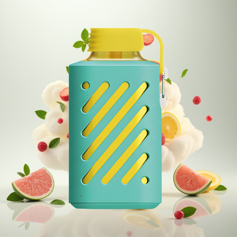 فوزول جير Vozol Gear 10000 فايب قابل للتصريف، Vozol Gear 10000 نفخة، 30 نكهة، ميامي نعناع