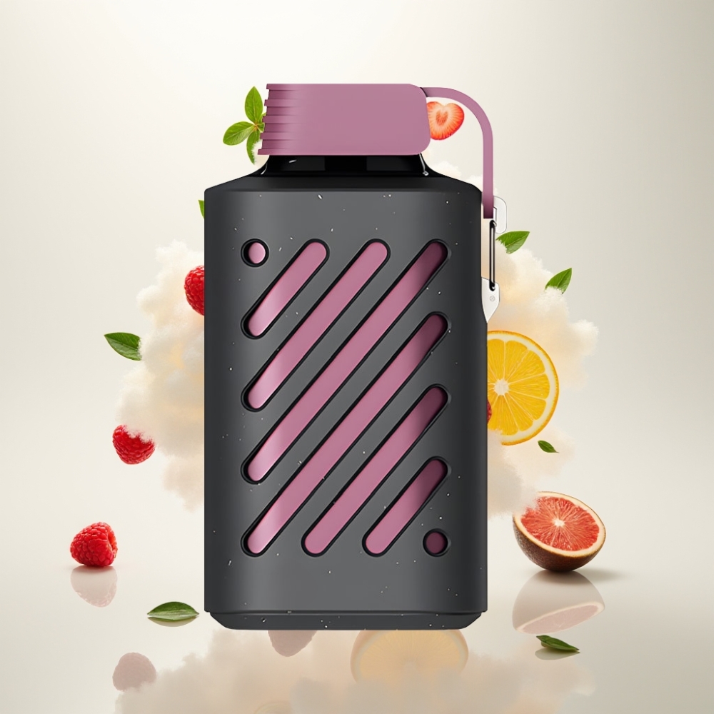 فوزول جير Vozol Gear 10000 فايب قابل للتصريف: Vozol Gear 10000 نفخة، 30 نكهة، فاكهة العاطفة توت بري يوسفي