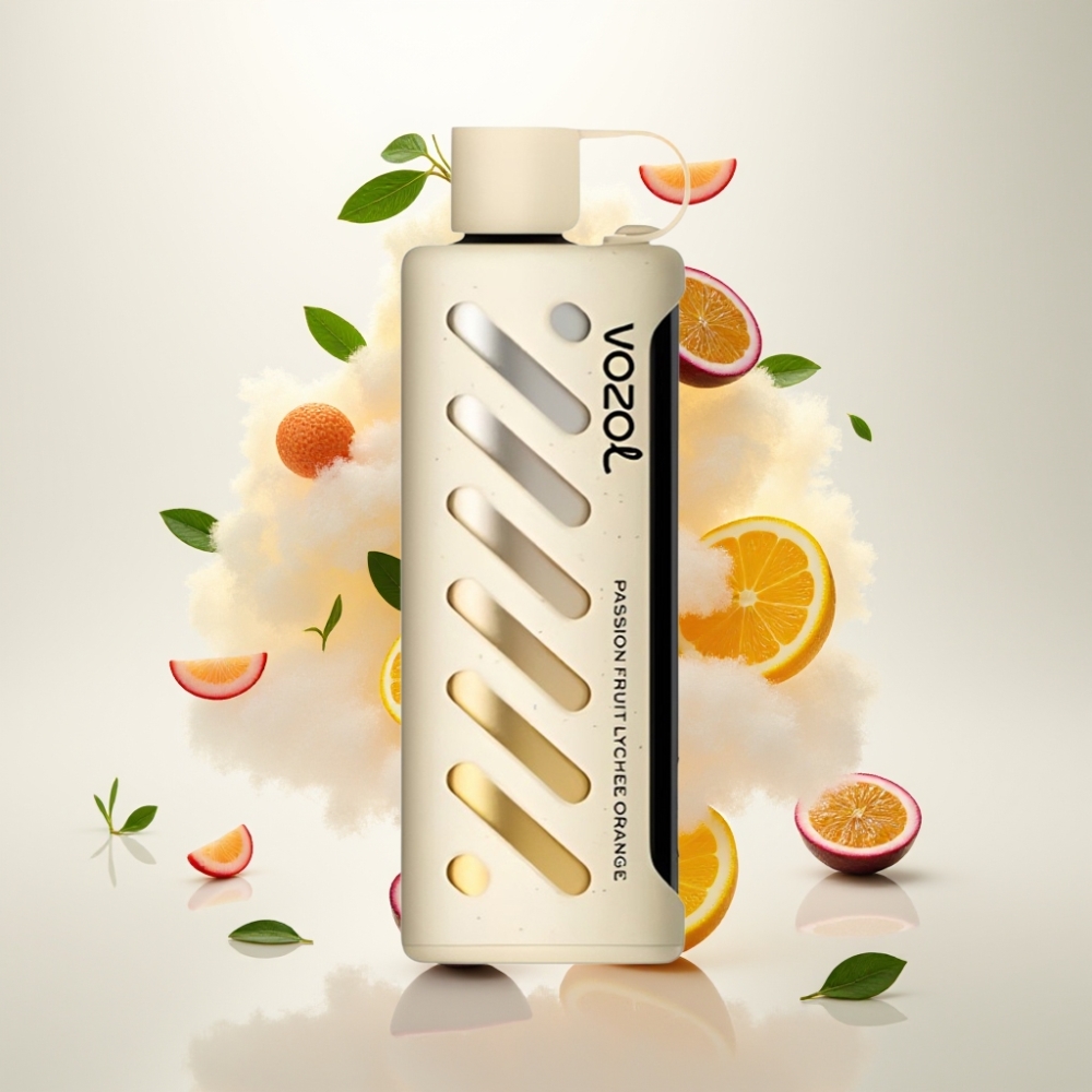 فوزول جير شيشة Vozol Gear Shisha 25000 نفخة - جوافة ليتشي برتقال