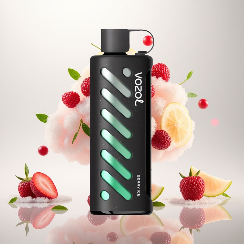 فوول جير شيشة Vozol Gear Shisha 25000 نفخة بنكهة التوت المثلج