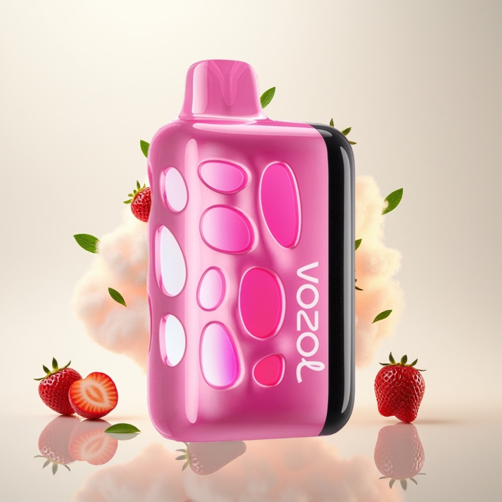 فوذول رايف Vozol Rave 40000 فايب بطعم فراولة بطيخ - إضاءة 270° وشحن سريع