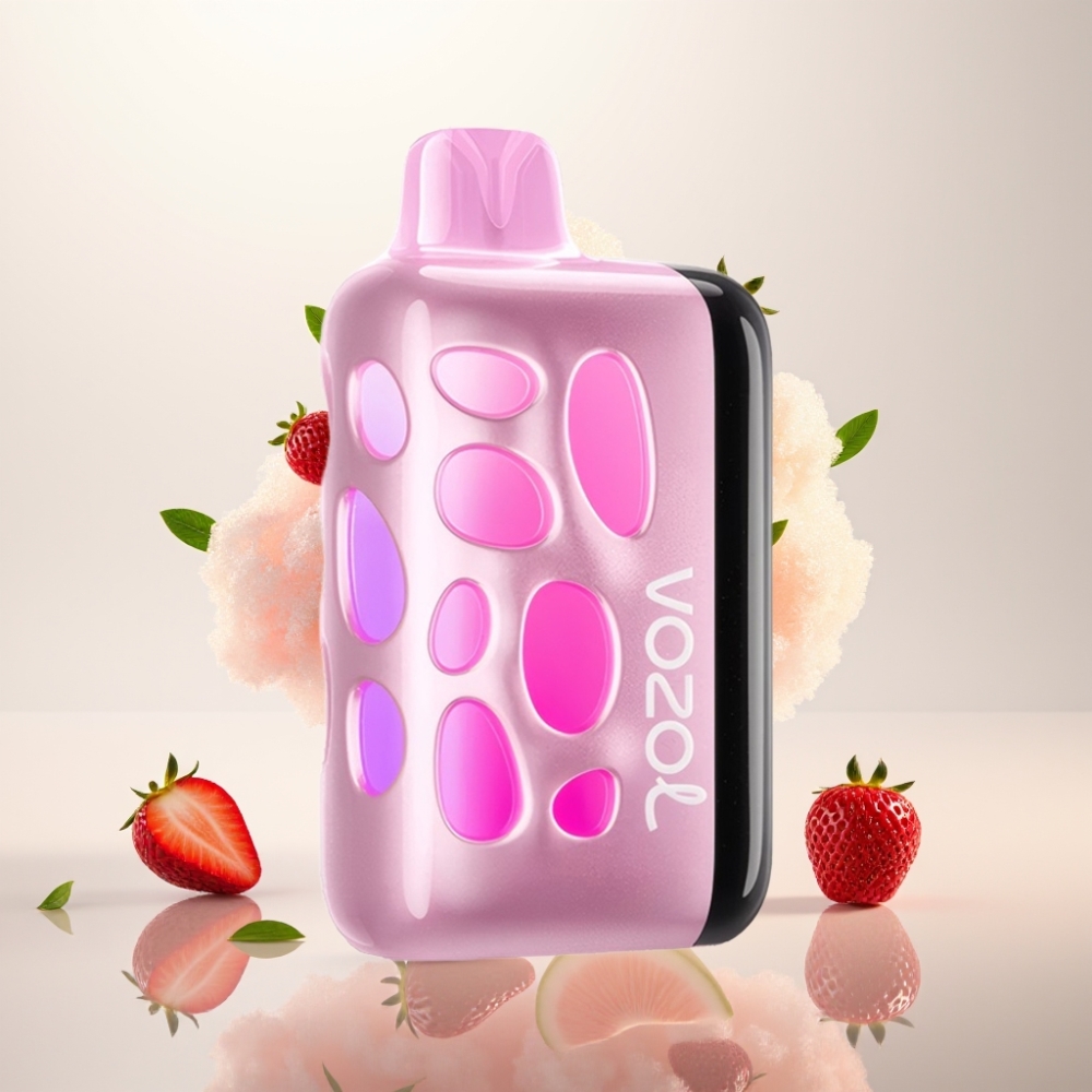 فوزول ريف Vozol Rave 40000 فايب بتصميم ساطع وفراولة مثلج