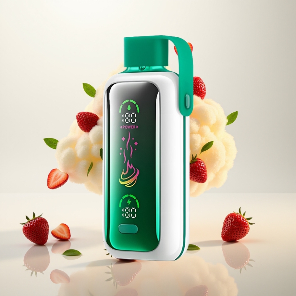 فوزول ستار Vozol Star 20000 نفخة - شاشة مرآة 2.2 بوصة - فراولة كيوي