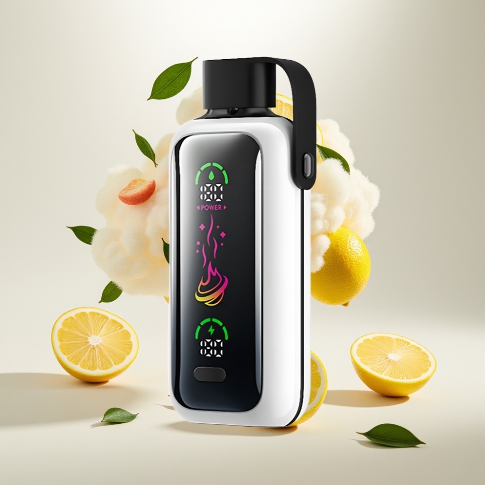 فوزول ستار Vozol Star 20000 نفخة - شاشة مرآة HD 2.2" - عطر ليمون