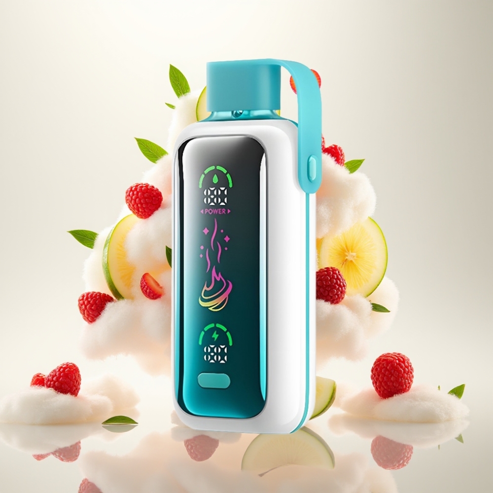 فوزول ستار Vozol Star 20000 نَفخة شاشة مرآة HD 2.2" توت تفاح بطيخ أناناس