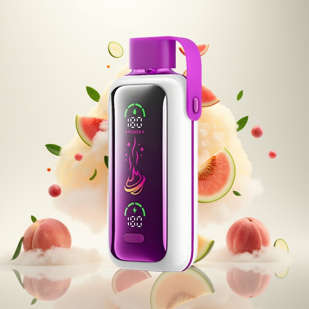 فوزول ستار Vozol Star 20000 نفخة شاشة مرآة HD 2.2" خوخ مانجو بطيخ