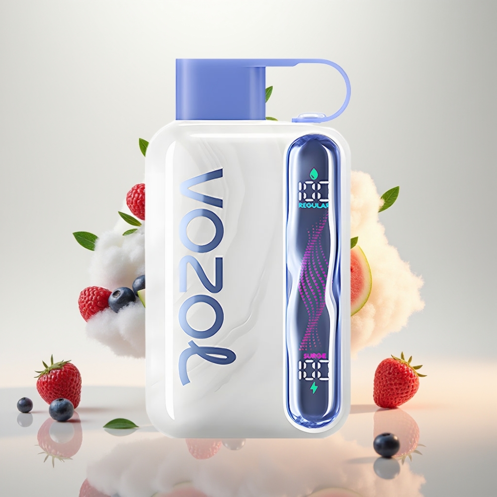 فوازول ستار Vozol Star 40000 فايب عصير البطيخ والتوت الأزرق - 1000 مللي أمبير، 20/50 ملجم