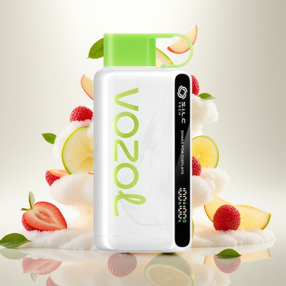 فوزول ستار Vozol Star 9000/12000 شيك للشاشة، تفاح مثلج، شحن أسرع