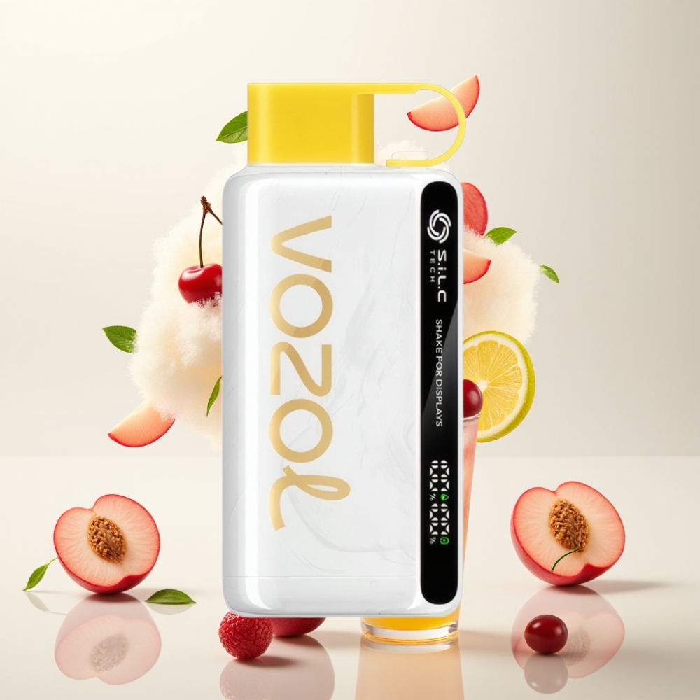 فوزول ستار Vozol Star 9000/12000 شيك شحن سريع كرز خوخ ليموناضة
