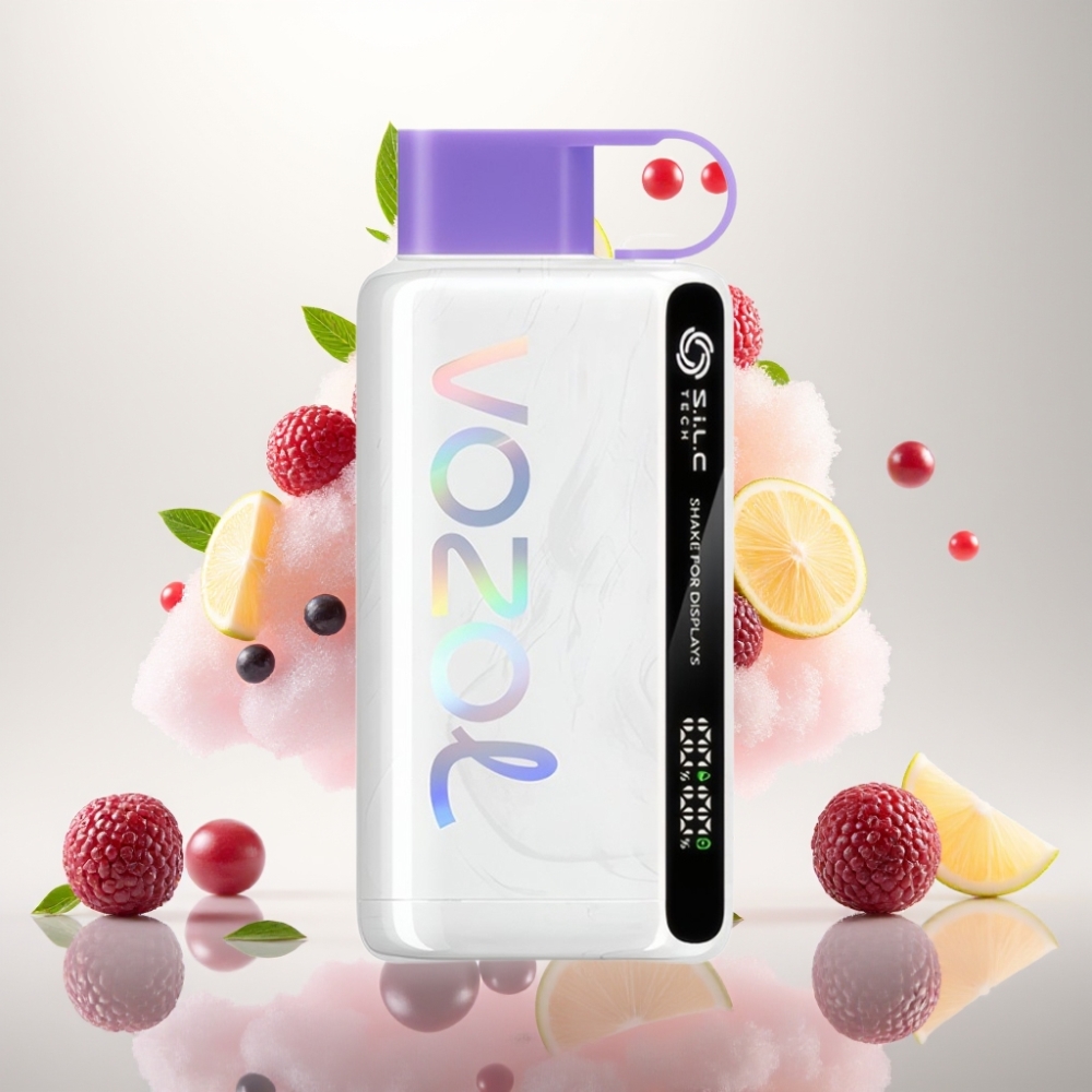 فوزول ستار Vozol Star 9000/12000 فايب عصير عنب مثلج بشحن سريع وتقنية إس.آي.إل.سي
