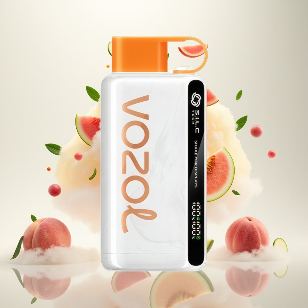 فوزول ستار Vozol Star 9000/12000 فايب خوخ مانجو بطيخ - شحن سريع ٣٠٪ - ٦٥٠ مللي أمبير