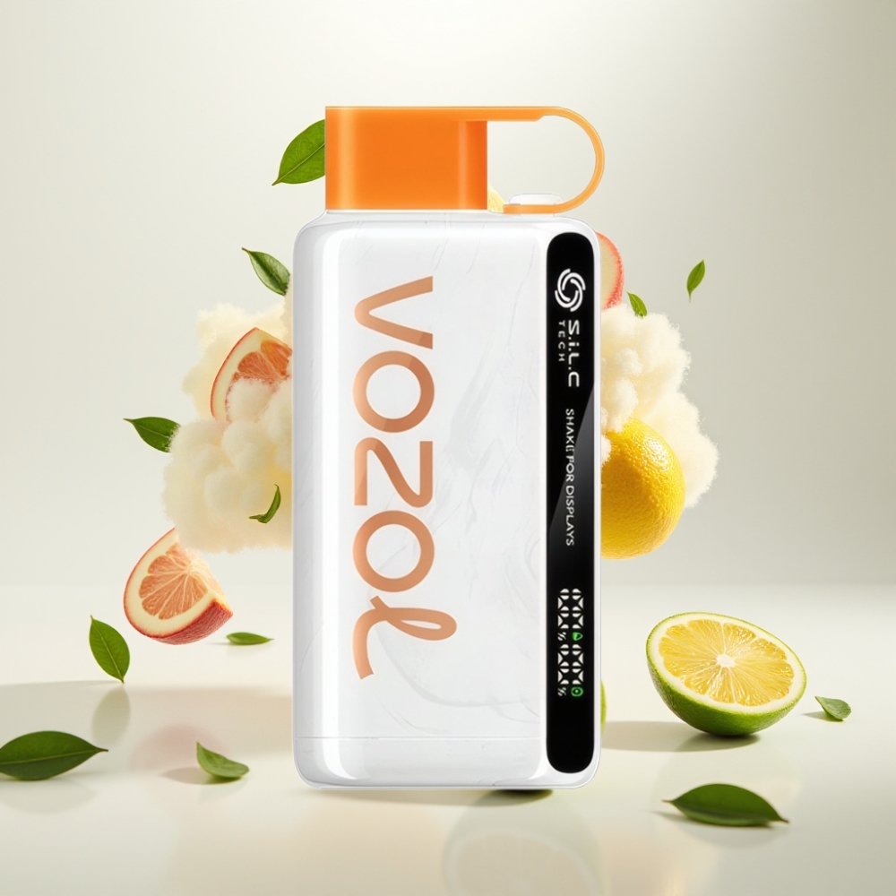 فوزول ستار Vozol Star 9000/12000 فايب ليمون لايم، شحن سريع، بطارية ٦٥٠ مللي أمبير