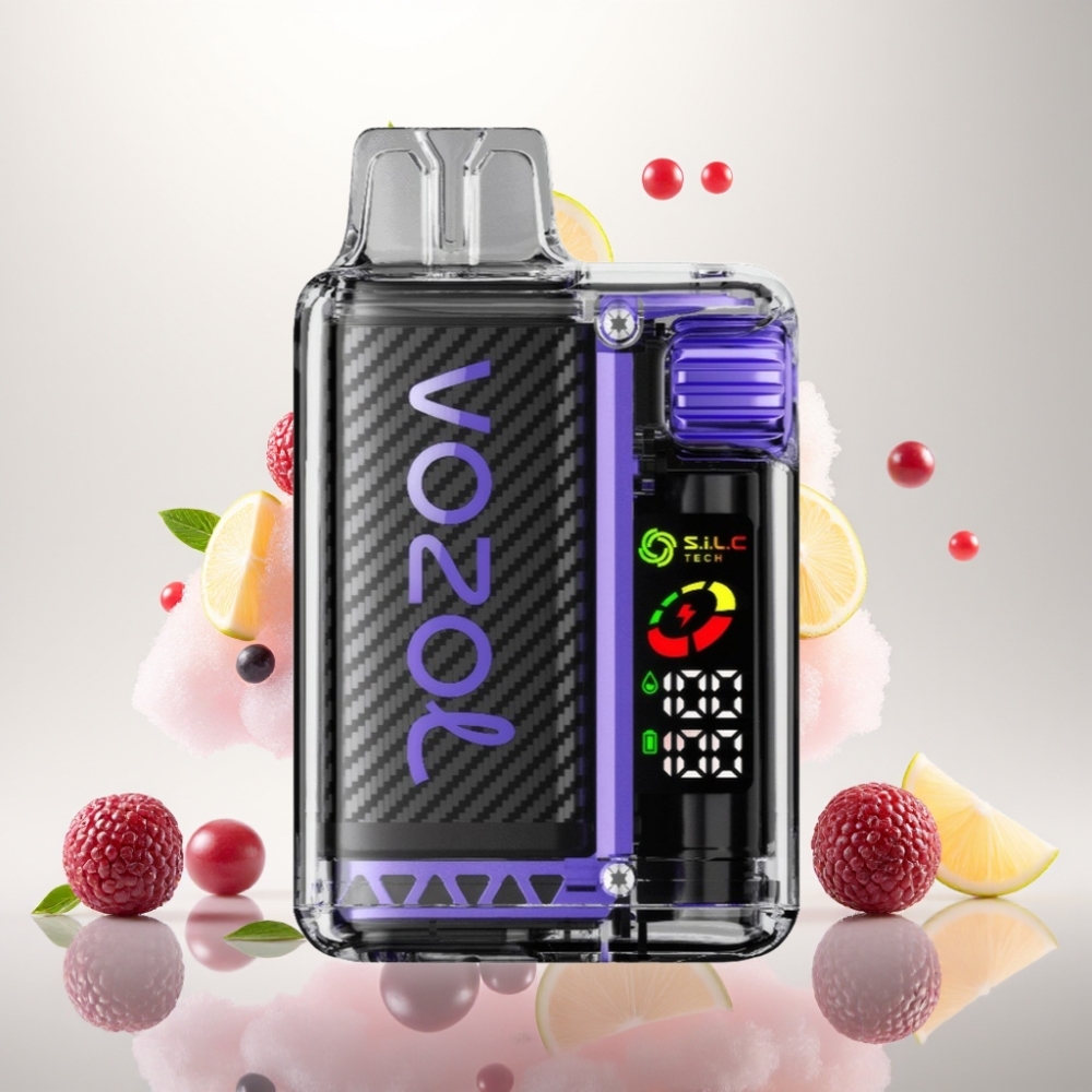 فوذول فيستا Vozol Vista 20000 نفخة بطارية قابلة لإعادة الشحن 650 مللي أمبير 2% نيكوتين تكنولوجيا ثنائية شبكية S.i.L.C