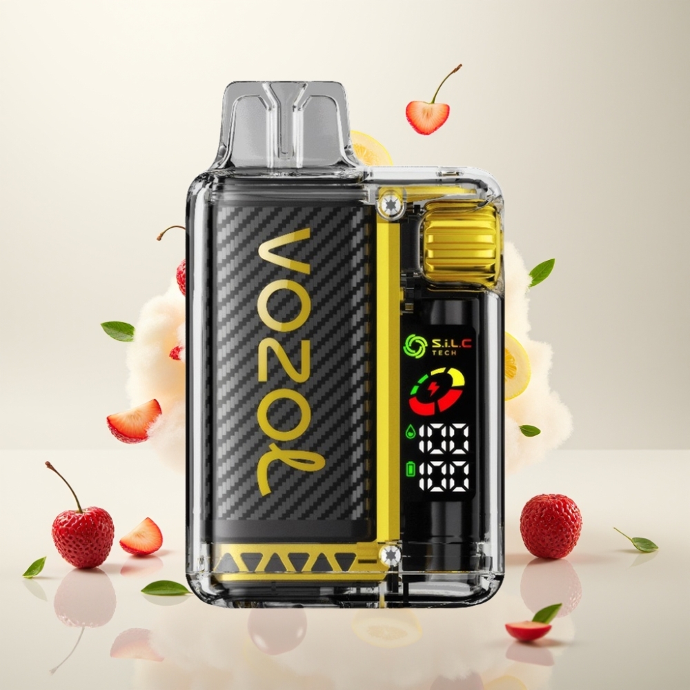 فوزول فيستا Vozol Vista 20000 نفخة بطارية قابلة للشحن 650 مللي أمبير بنكهة الفاكهة التنين والموز والكرز